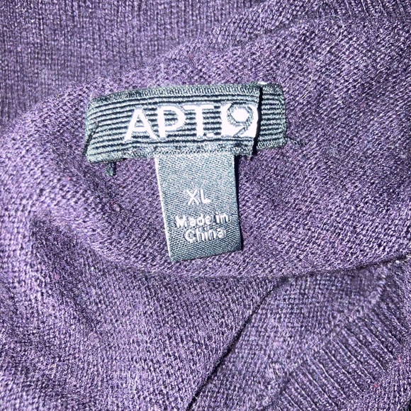 Apt. 9 Rhinestone Sleeve Sweater - Picture 6 of 8